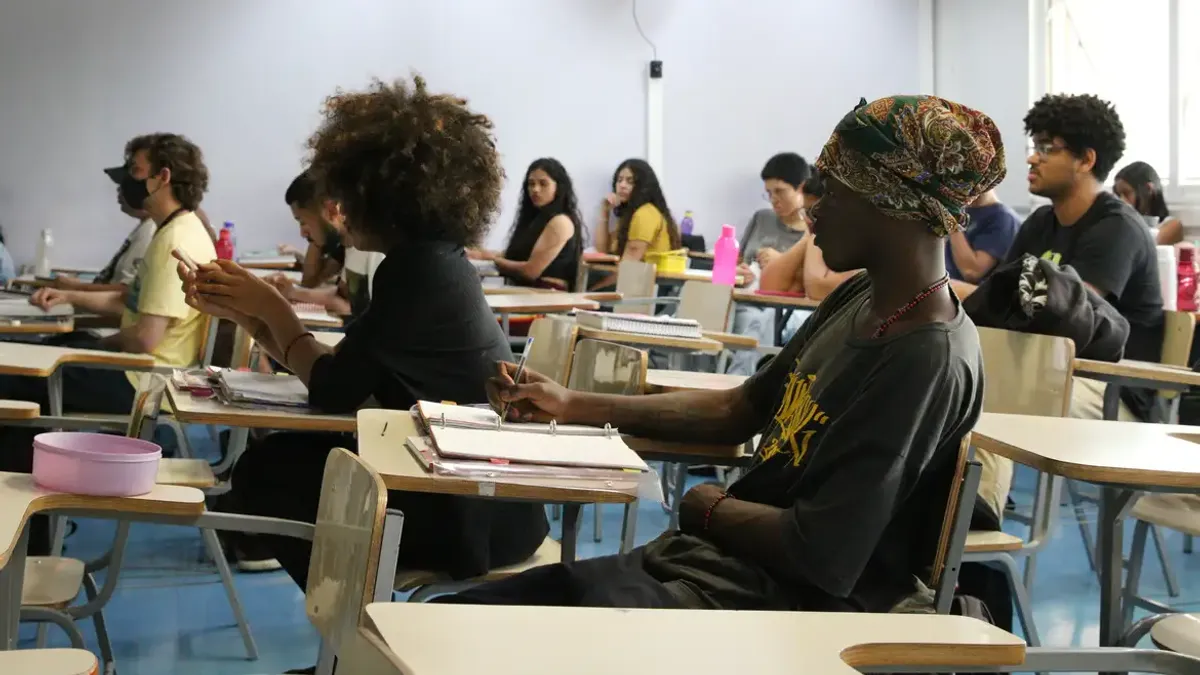 Rovena Rosa/Agência Brasil/Arquivo Cursinho preparatório para o vestibular da Universidade de São Paulo - USP Leste.
Foto: Rovena Rosa/Agência Brasil/Arquivo